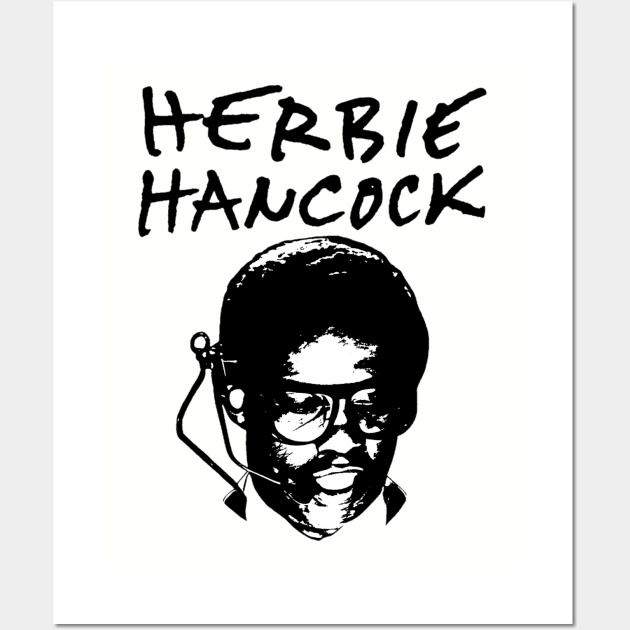 Herbie hancock//Vintage for fans Wall Art by DetikWaktu